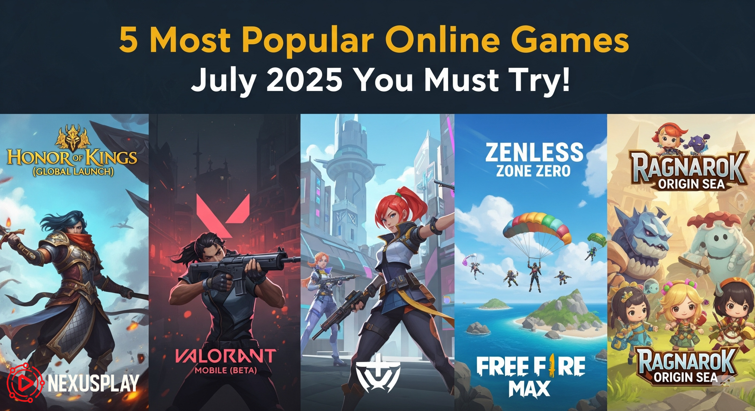 5 Game Online Terpopuler Juli 2025